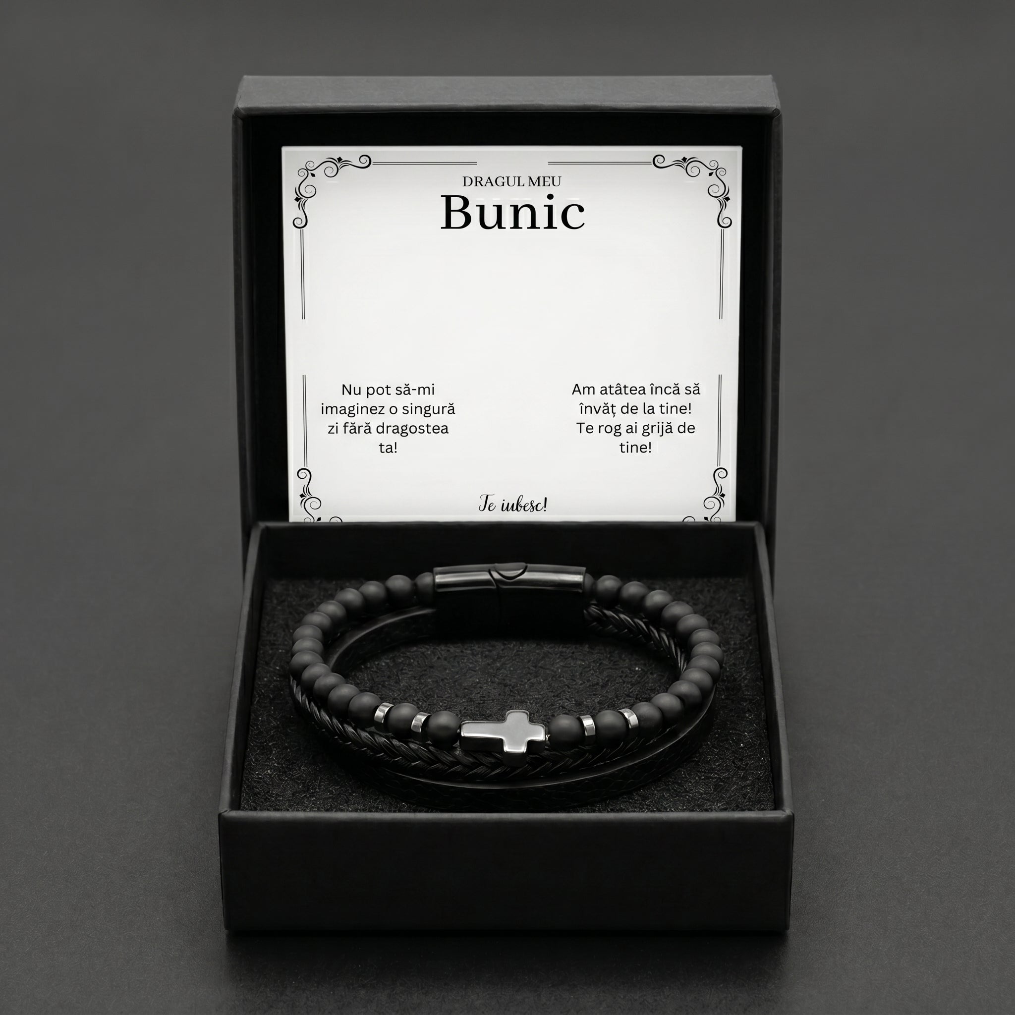 Brățară Piele - Pentru Bunic