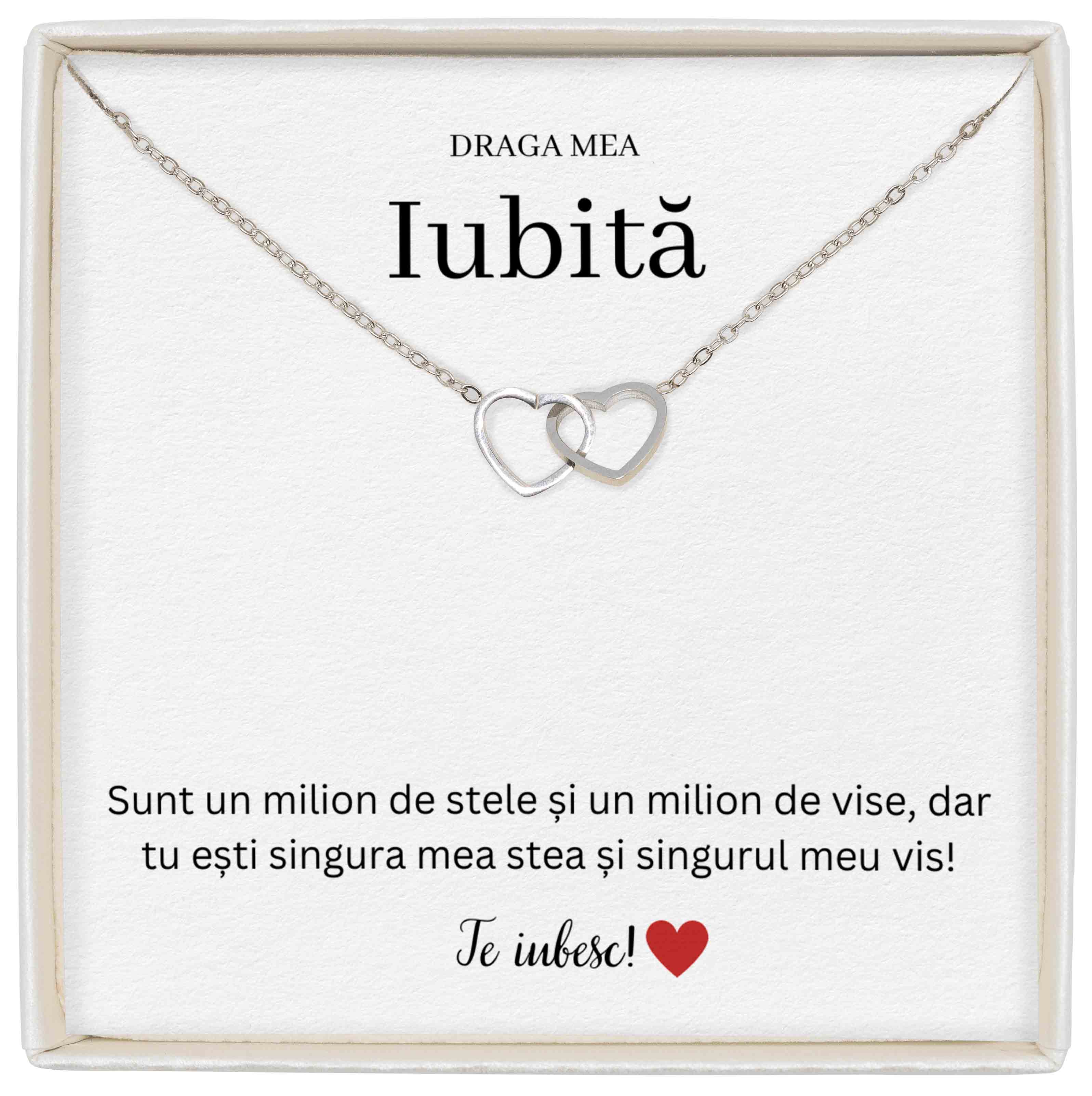Colier Soulmate Spark - Pentru Iubită - Un Milion De Stele