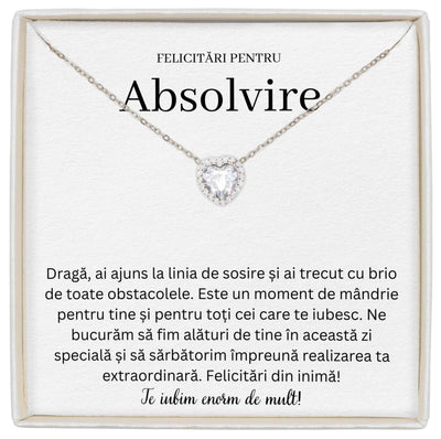 Colier Forever Yours cadou de absolvire