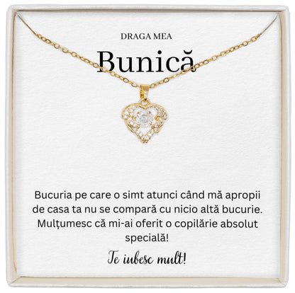Colier True Love - Pentru Bunică - Mulțumesc