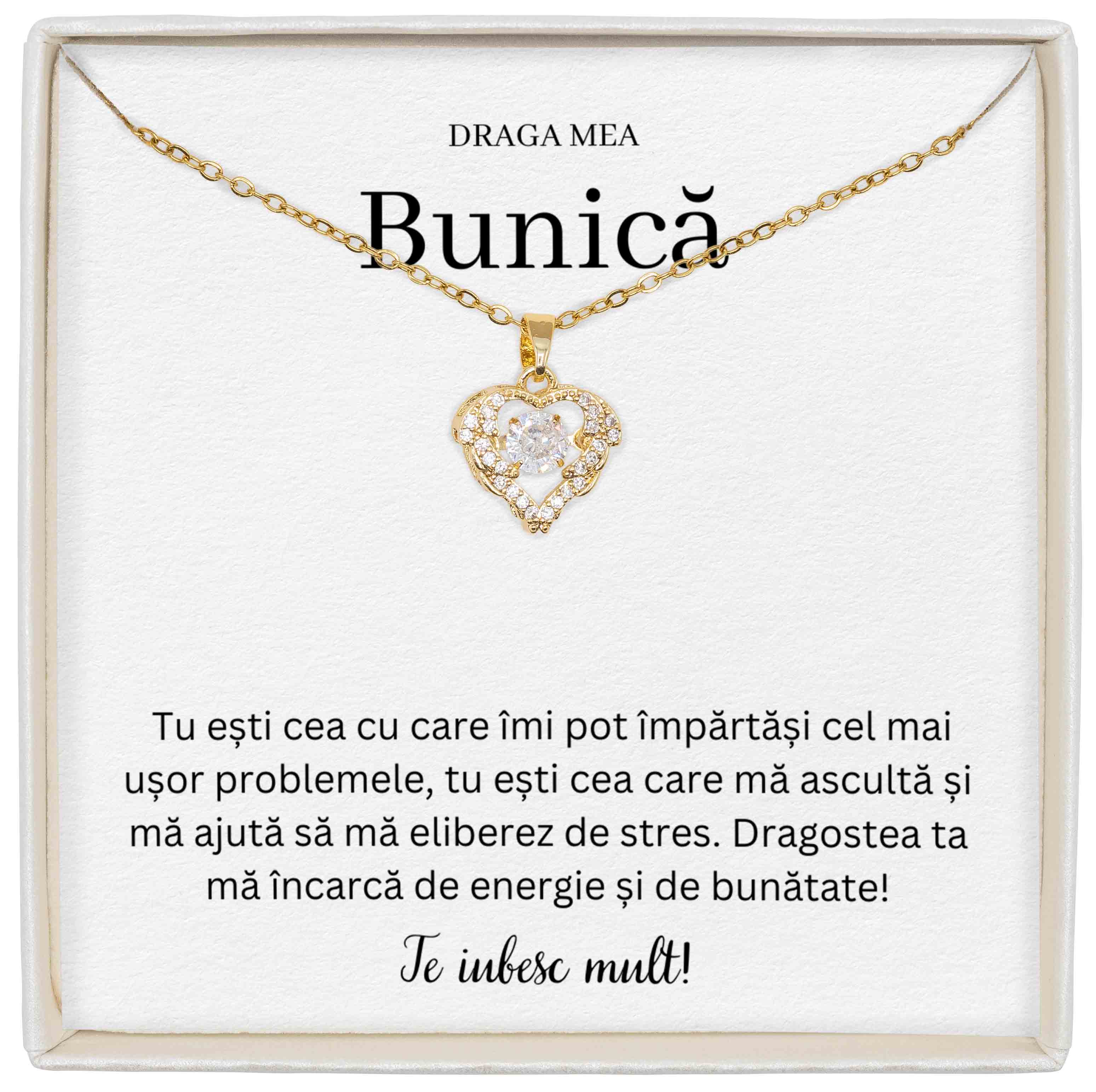Colier True Love - Pentru Bunică - Dragostea Ta