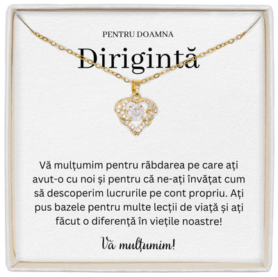 Colier True Love cadou pentru dirigintă