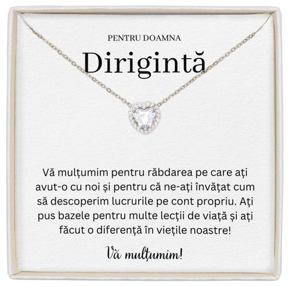 Colier Forever Yours - Pentru Dirigintă - Vă Mulțumim