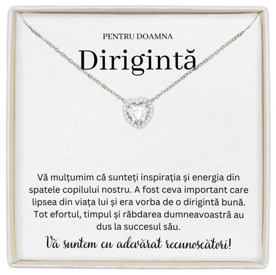 Colier Forever Yours cadou pentru dirigintă