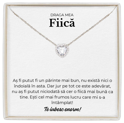 Colier Forever Yours cadou pentru fiică