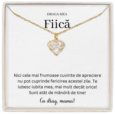 Colier True Love cadou pentru fiică