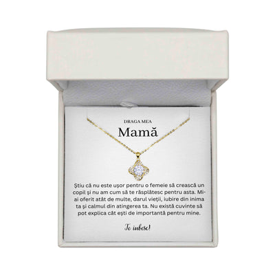 Colier Love Knot - Pentru Mamă