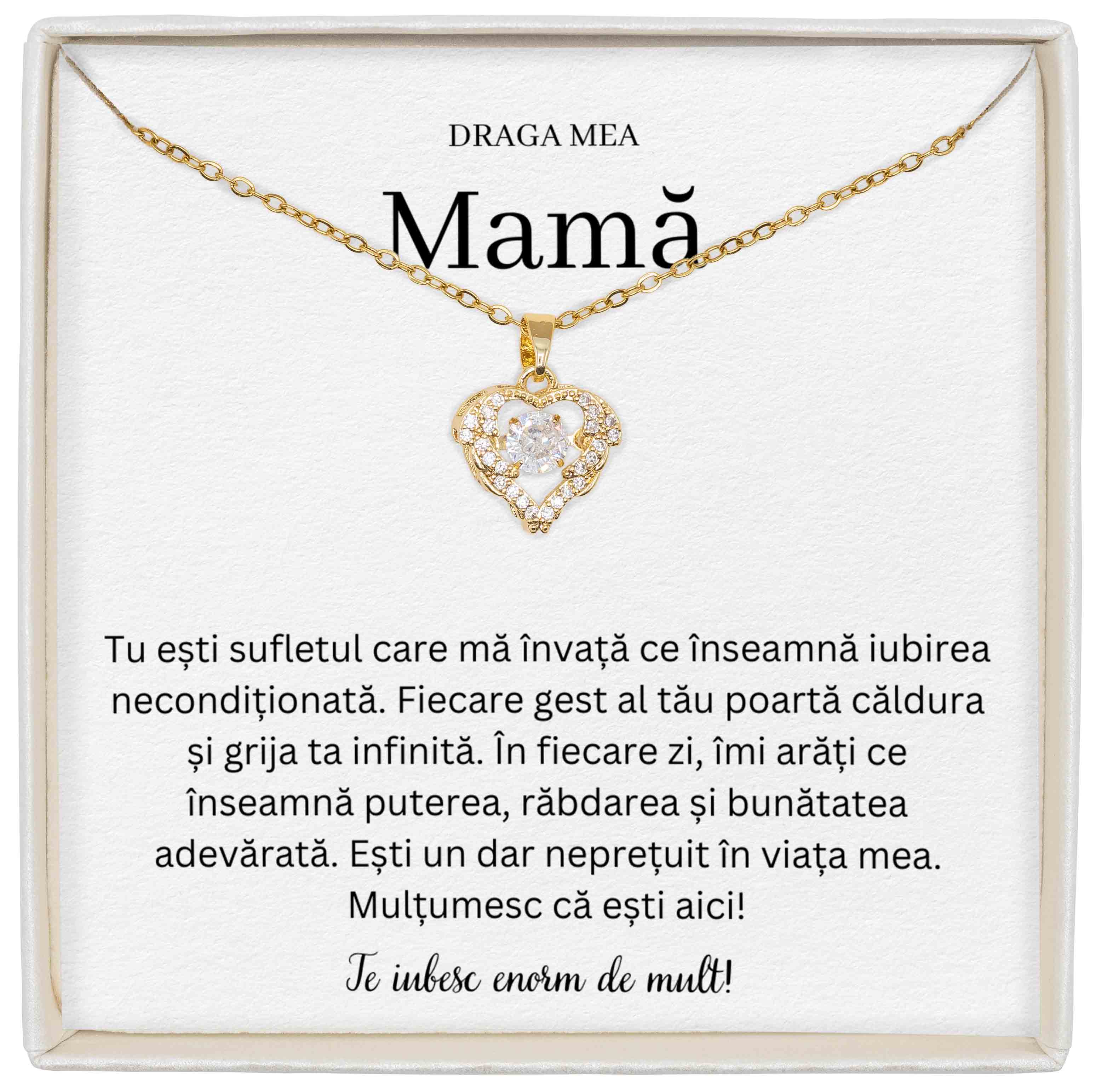 Colier True Love  -  Pentru Mamă - Tu Ești Sufletul