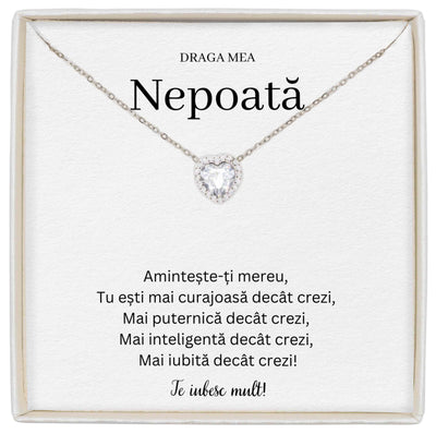 Colier Forever Yours cadou pentru nepoată