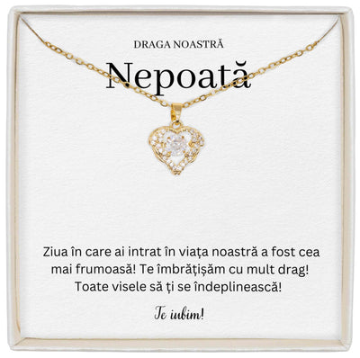 Colier True Love cadou pentru nepoată