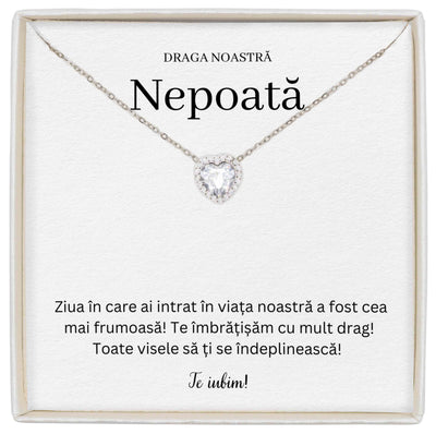 Colier Forever Yours cadou pentru nepoată