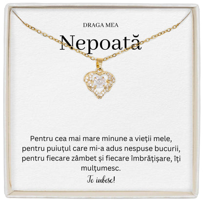 Colier True Love - Pentru Nepoată - Cea Mai Mare Minune