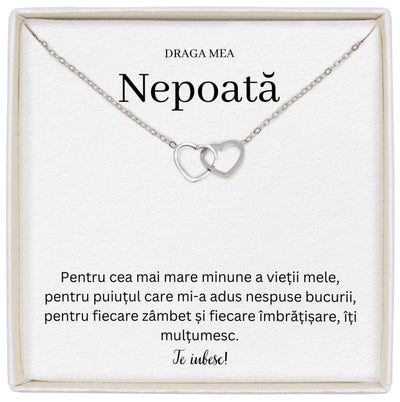 Colier Soulmate Spark cadou pentru nepoată