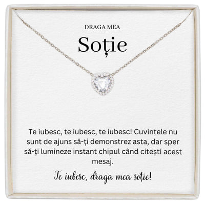 Colier Forever Yours - Pentru Soție - Te Iubesc