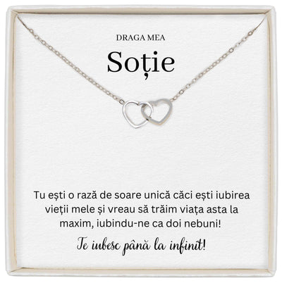 Colier Soulmate Spark cadou pentru soție