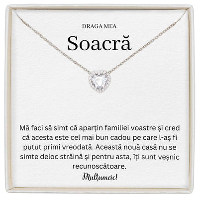 Colier Forever Yours cadou pentru soacră
