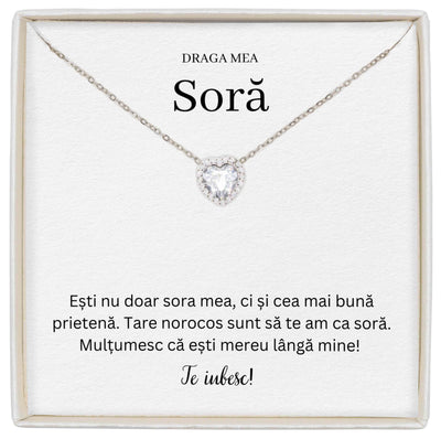 Colier Forever Yours cadou pentru soră