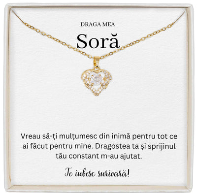 Colier True Love cadou pentru soră