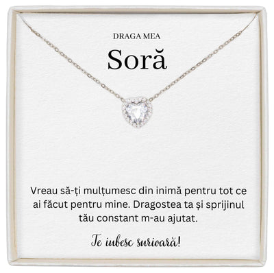 Colier Forever Yours cadou pentru soră