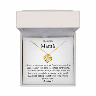 Colier Love Knot - Pentru Mamă